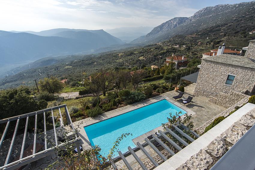Elafivolia Arachova Suites Eksteriør bilde